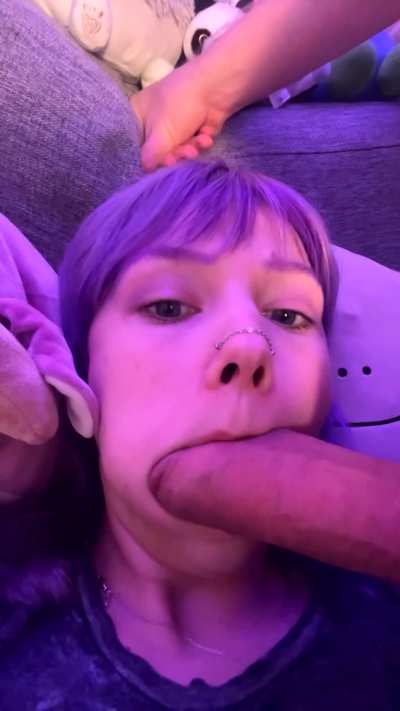 I was just chilling on the couch and this happens..