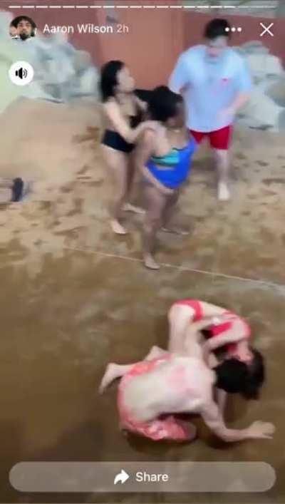 Kerfuffle at the pool