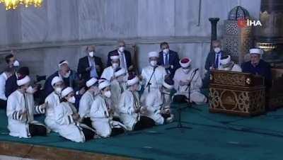 Dün Ayasofya'da gerçekleşen 