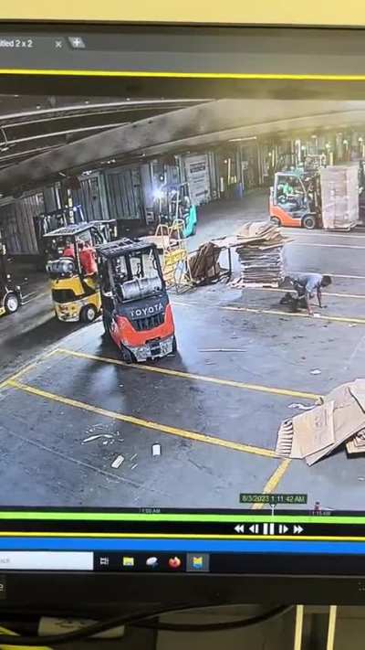 Forklift safety