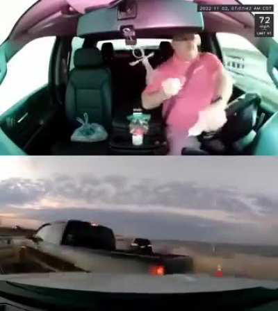 Me when I'm vibing to Behind The Wheel: