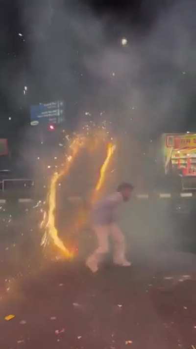 Dr. Strange from India opening up multiple portals.