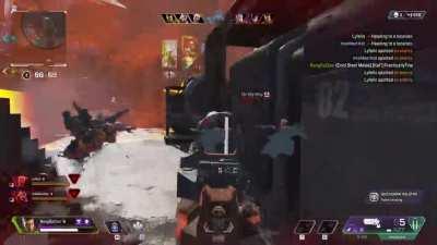 Never underestimate the melee. (Or Lifeline revive with a gold backpack :D)