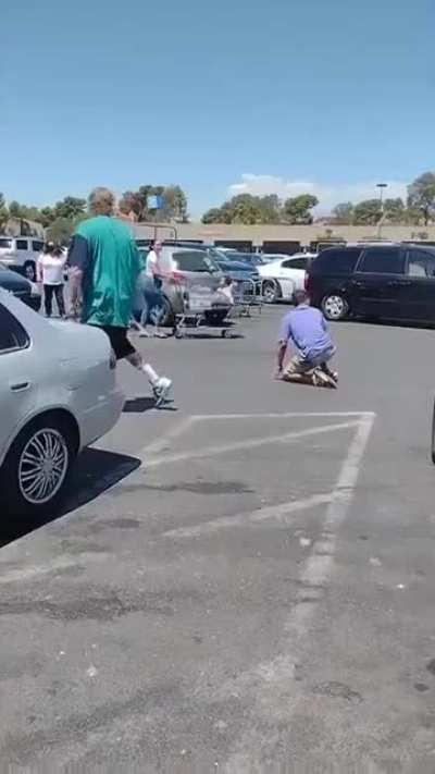 Walmart fight gone wild