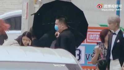 Everyone needs to see this platinum blonde prince in motion