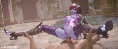 Widowmaker split-fuck (Cawneil)