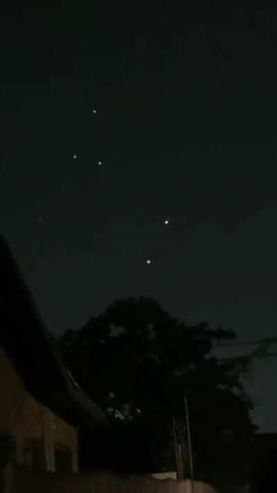 Don’t know if I recorded UFOs but lights over Watts, California 09/07/2020