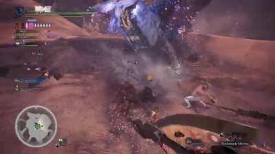 Charge blade users are born to be together