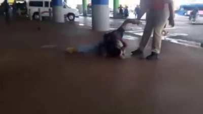 Wrapped him up and choked him out like a snake