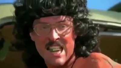 It could only be in the movies