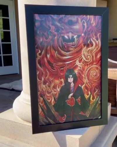 Naruto Akatsuki & Susanoo 3D Lenticular Artwork Posters