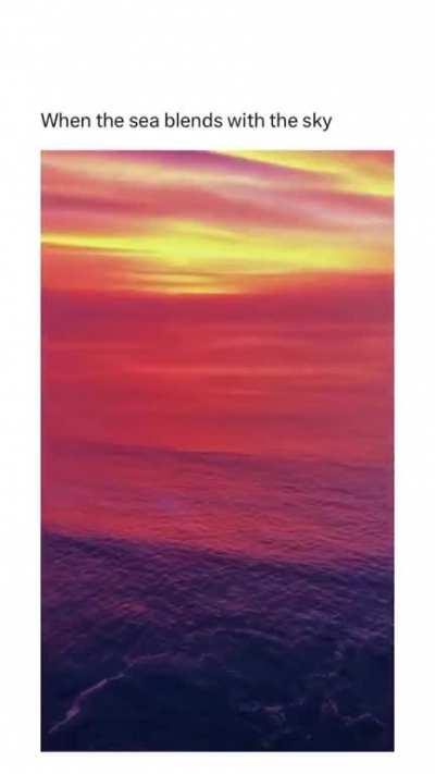 Colours of the evening sky blending in with the sea, looks genuine beautiful and wanted to share it with you all :)