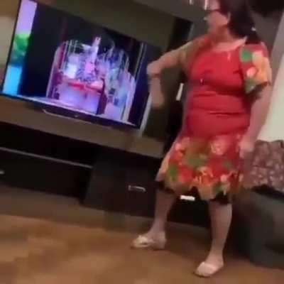 a veia teve um surto?