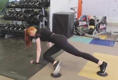 Madelaine Petsch working her booty.