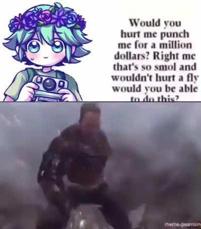 It’s me. Would punt Basil, into the Sun