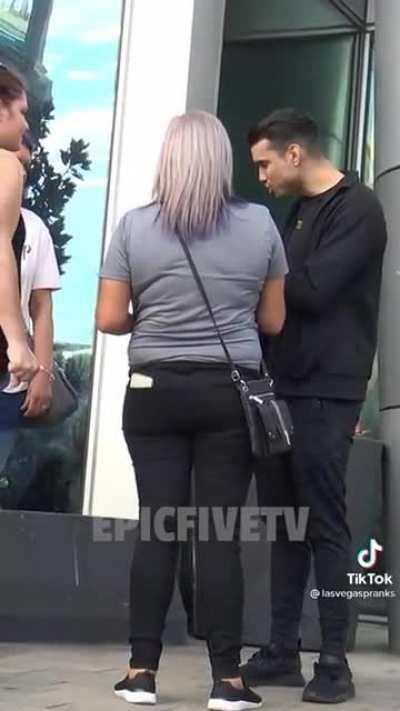 Lady goes to extreme lengths to try and steal a fake $100 bill