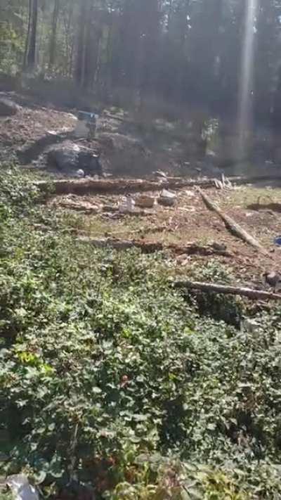 Trying to fire a .12 Guage full-size 1 handed