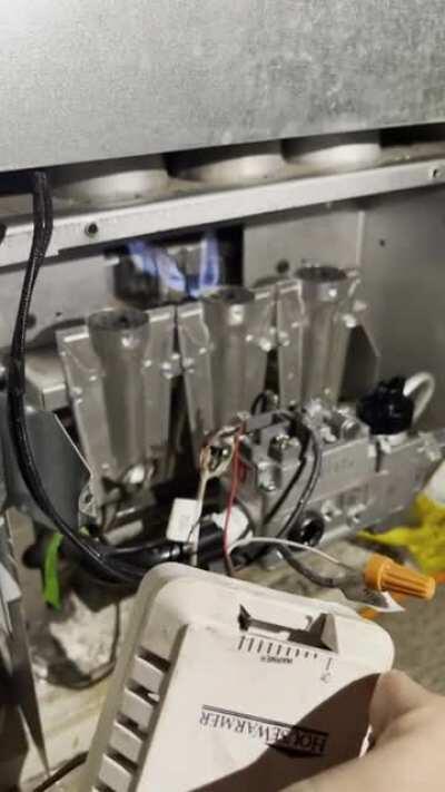 Don’t know why the pilot goes off when we adjust the thermostat. Any ideas? Faulty thermocouple? Gas valve? Blown fuse? Idk could use some help thanks