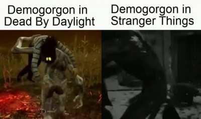 The entity had to shoot the Demogorgon in the foot to give the survivors a fair fight
