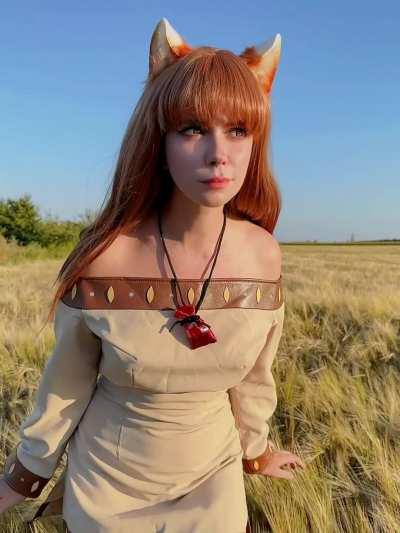 Horo from Spice and Wolf by CaterpillarCosplay 