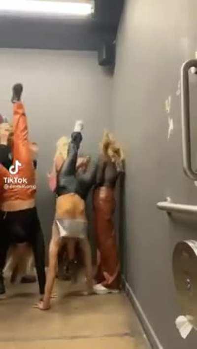 HMC while I do a handstand