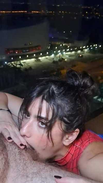 Balls Deep On The Balcony