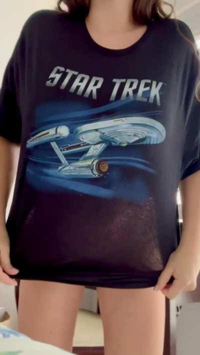 Take off your clothes and let's start the next fuckdoll generation, may they live long and prosper 🖖