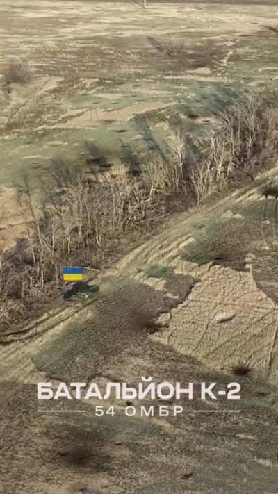 Ukrainian tank from the K2 Battalion of the 54th Brigade targeting Russian infantry up close