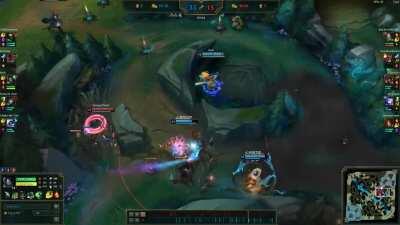 When the enemy lines up in a row