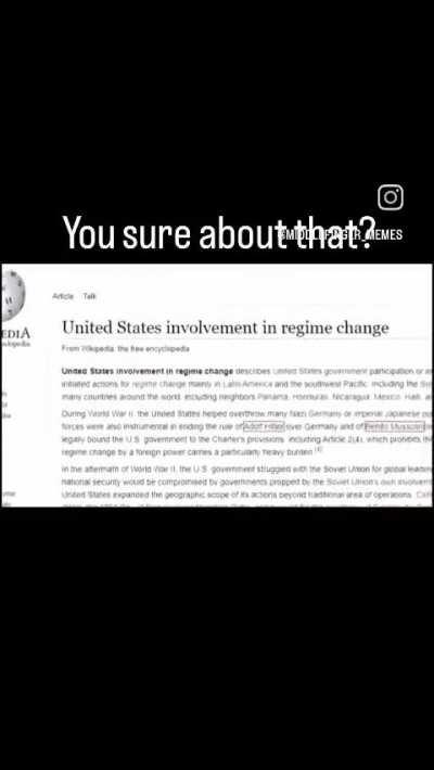 Die USA muss untergehen 