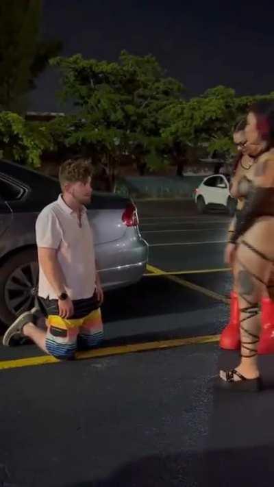 He Probably Paid For This