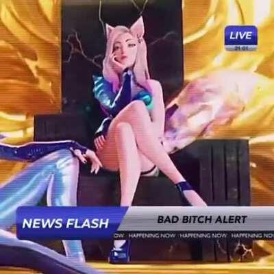 Y'all Ahri just did that 💅💅👁👄👁