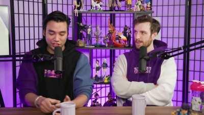 Garnt talking about cock for 1 minute 14 seconds straight