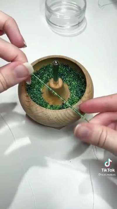 A bead spinner