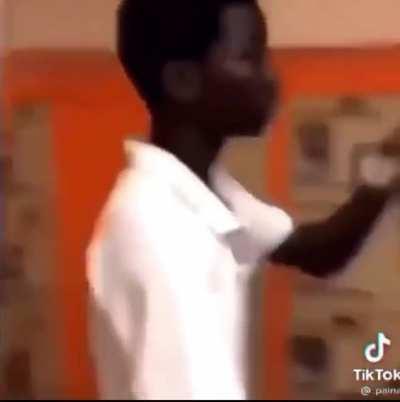 Twin really pulled out the belt 😭😭