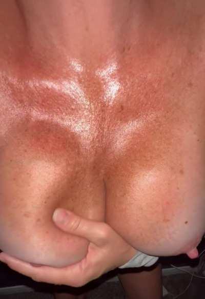 OOH The feeling I get when they are oiled and being played with!