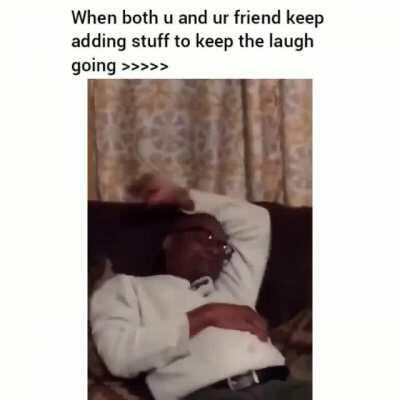 Laughing till it hurts