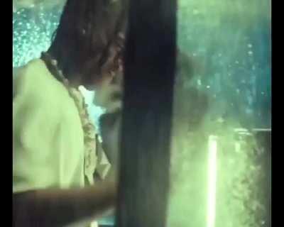 travis has some weird obsession doing this with phone boxes