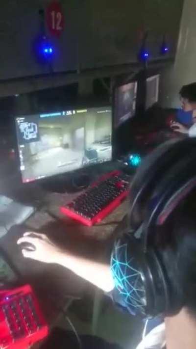 When your PC is down and your friend sits next to you:))