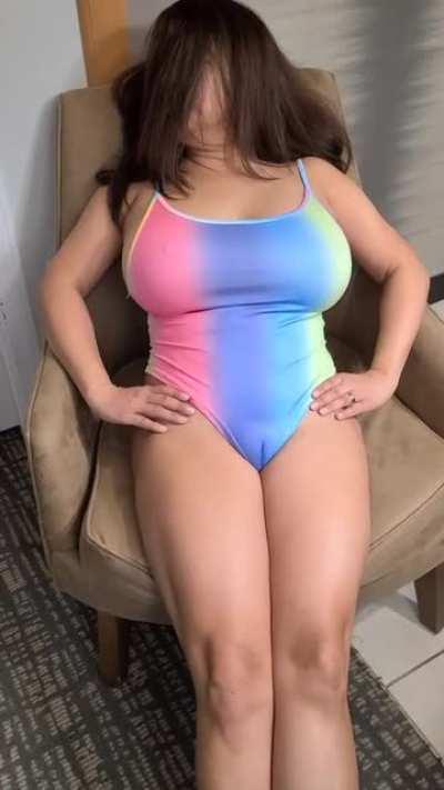 I love teasing all the guys at the pool in this suit