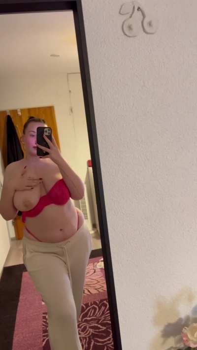 I was dared to order pizza topless