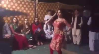 A guest at a Pakistani wedding expresses dissatisfaction with the entertainment