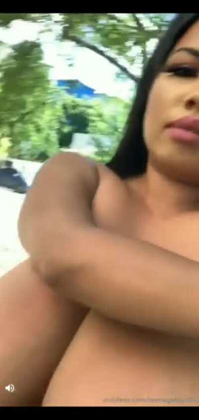 These huge tits need cum from us