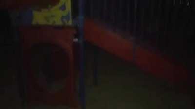 thanks, i hate playgrounds at night.