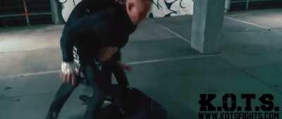 [KOTS] Simon cracks the guy's chin.