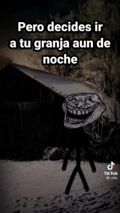 que miedo