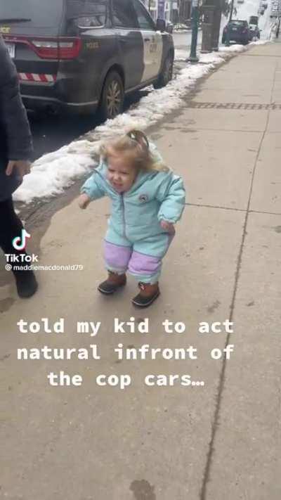 Nothings the matter officer, why?