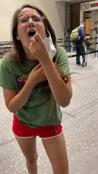 Ariosto security inspected my plug after this, they were nice men [GIF]