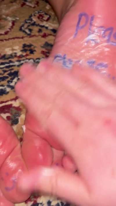 Gotta get them prepped before tickling heheheeh 😈