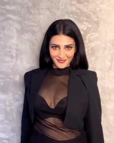 Big Tits Slut Shruti Hassan knows how to grab attention with her Milky Round Udders. Forcing her Tits to Jiggle. Bhadwi Jizzdump Kutiya